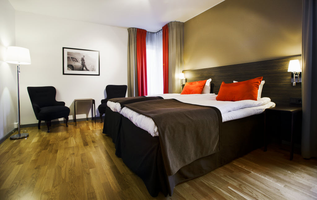 Photo by: Contact Anki Thorn 054-776 47 34 Scandic Karlstad City, twin room, twin bed